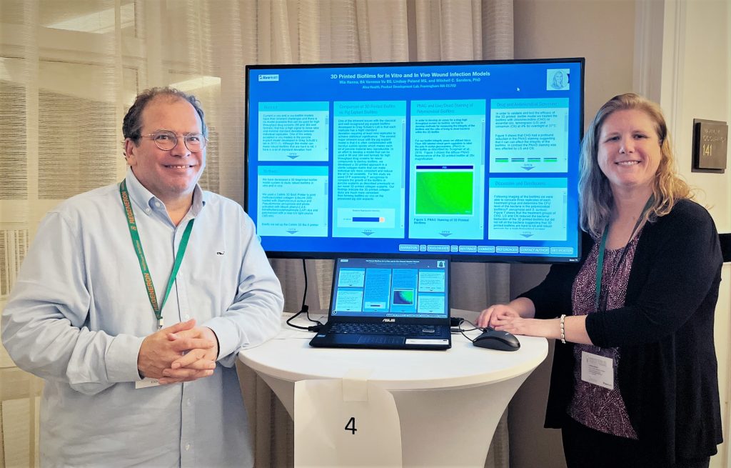 Poster presentation for woundcare