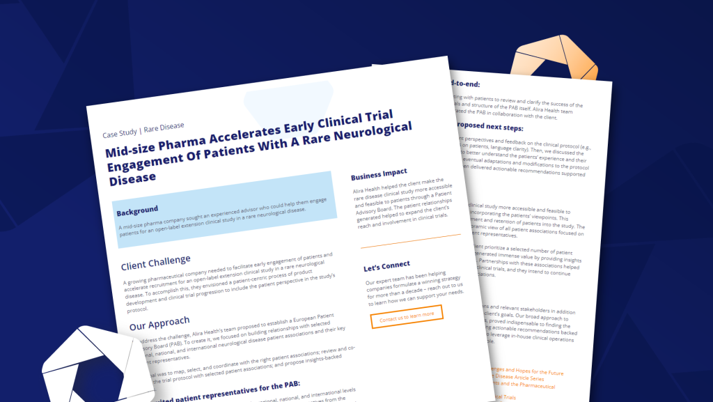 Mid Size Pharma Accelerates Early Clinical Trials Case Study